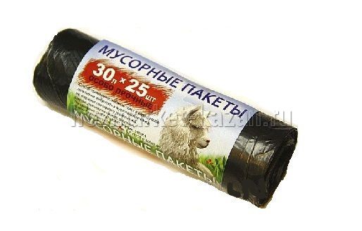Мешки д/мусора 30лх25