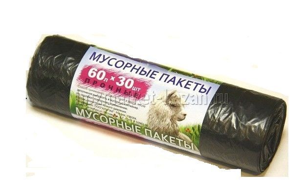 Мешки д/мусора 60лх30шт