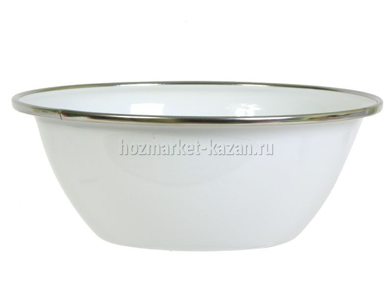 Миска Лысьвенские эмали, без рисунка, 0,6 л