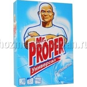 Моющий порошок для уборки Mr. Proper «С отбеливателем» универсальный, 400 г