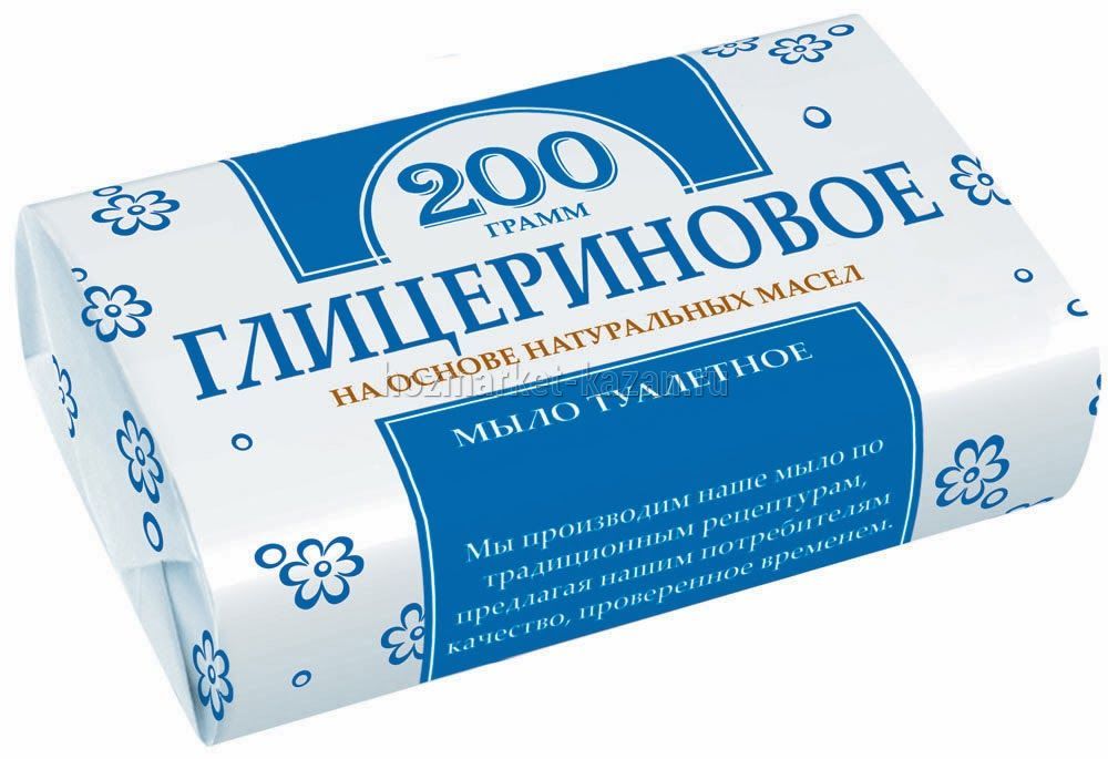 Мыло Глицериновое 180 г Н.Нов