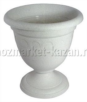 Вазон Martika «Колывань», цвет: мрамор, 1,7 л, С133М