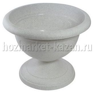 Вазон Martika «Колывань», цвет: мрамор, 1,1 л, С143М