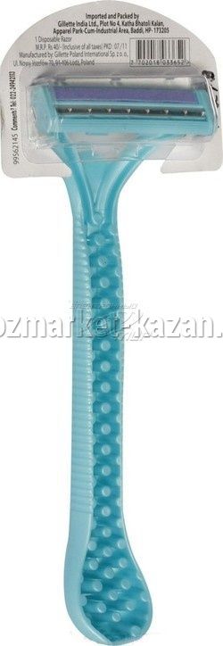 Одноразовый станок на карте Satin Care, 1 шт