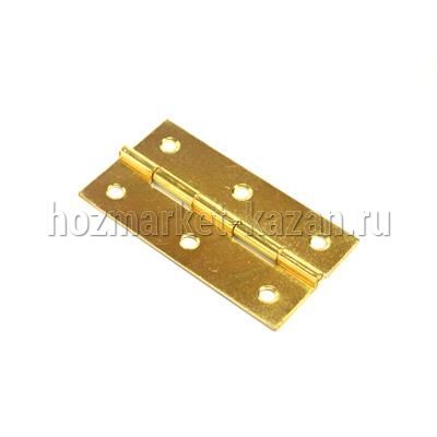 Петля 75*40*1мм золото