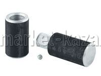 Петля гаражная с шаром d20*120мм 4 шт