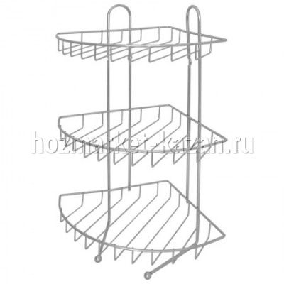 Полка угловая 3-х ярусная складная CHR-349, 31 х 26 х 42,5 см