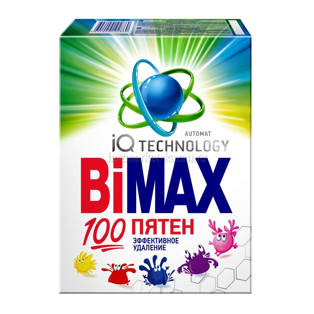 Порошок Бимакс 100 пятен, автомат 400 г