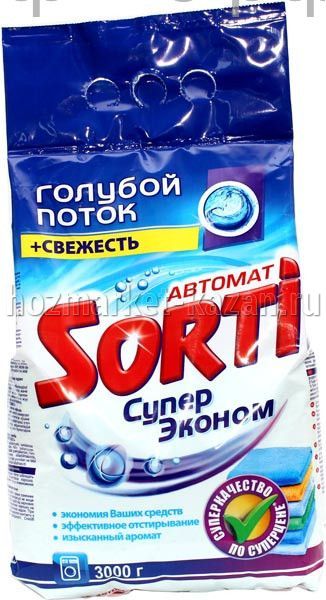Порошок Сорти Супер-Эконом 3кг.