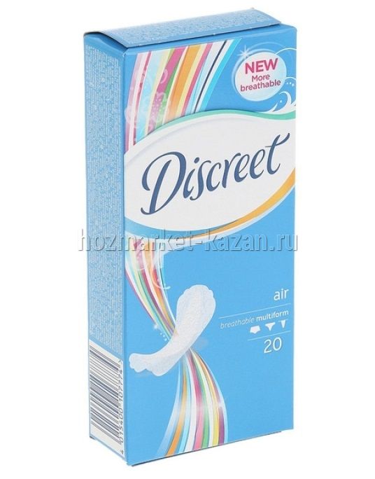 Прокладки ежедневные Always Discreet Air, 20 шт