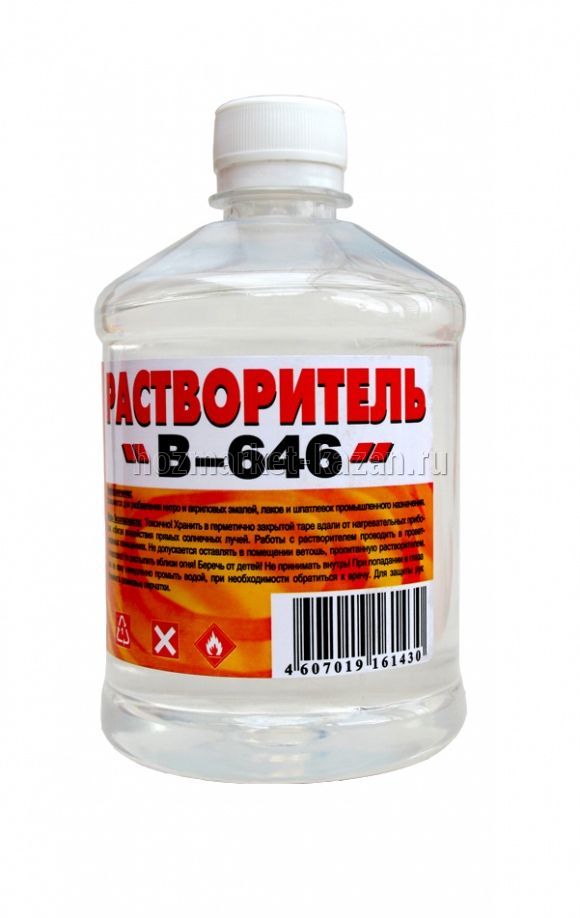Растворитель 646 0,5л.