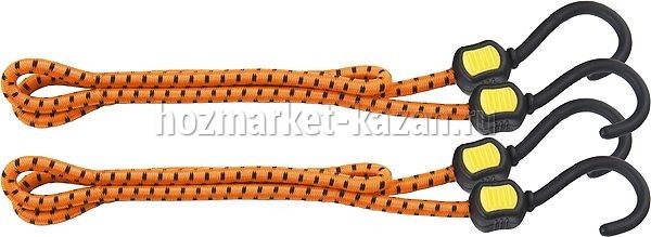 Резинки багажные «Stels», с крючками, 100 см, 2 шт