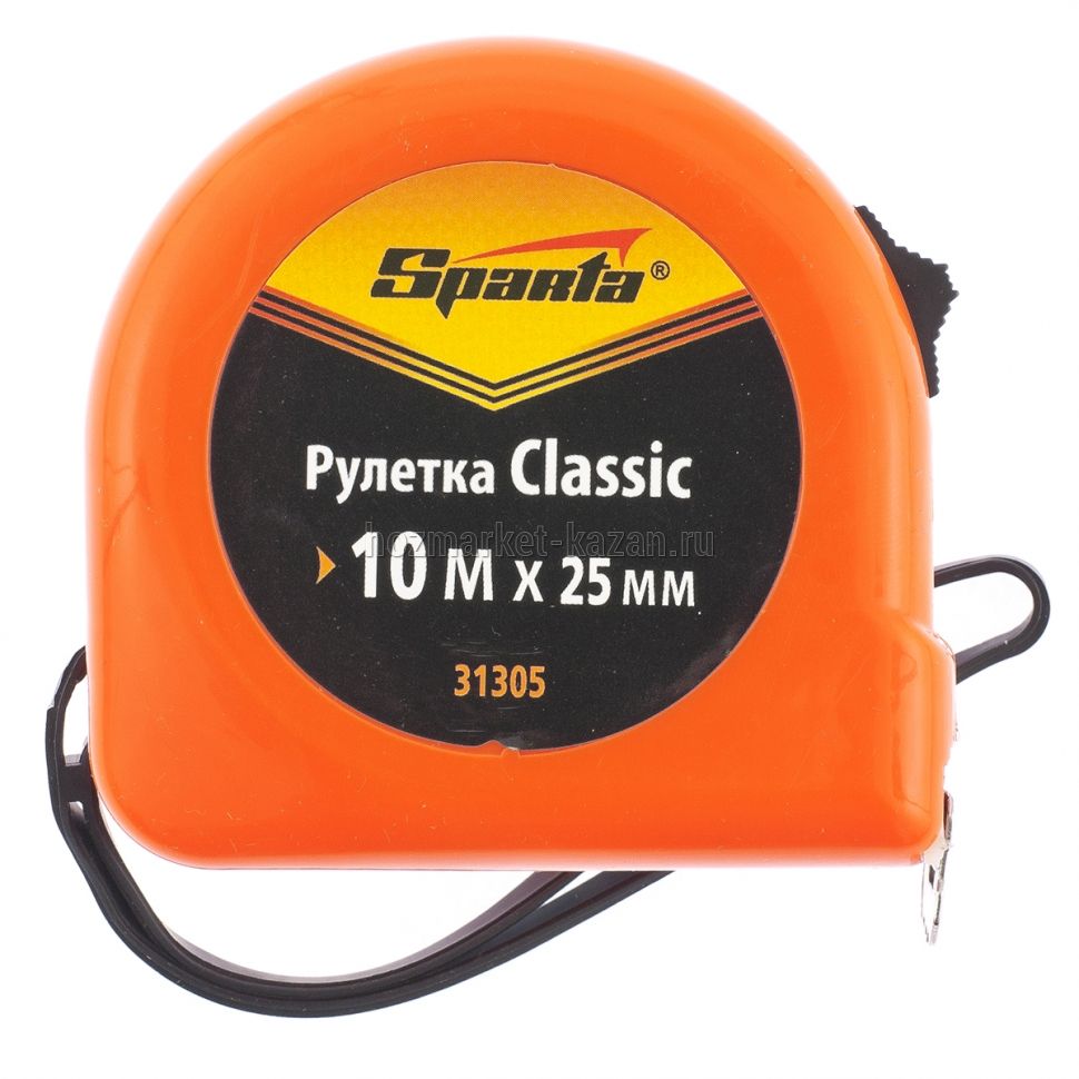 Рулетка 10м х 25мм Classic SPARTA 31305