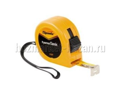 Рулетка Classic 3м х 16мм, пластиковый корпус SPARTA 31302