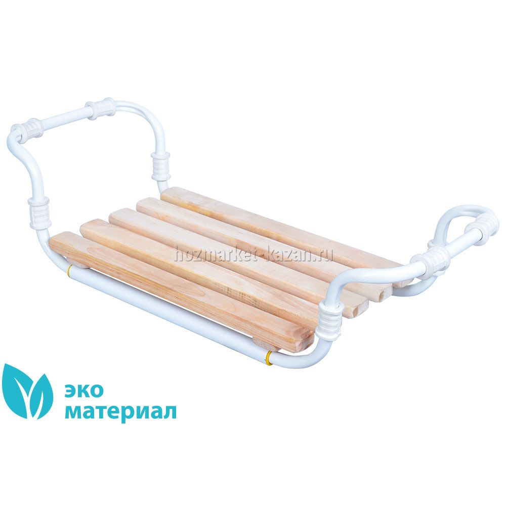 Сиденье в ванну раздвижное 72/77х28х15 см СВ3 Nika