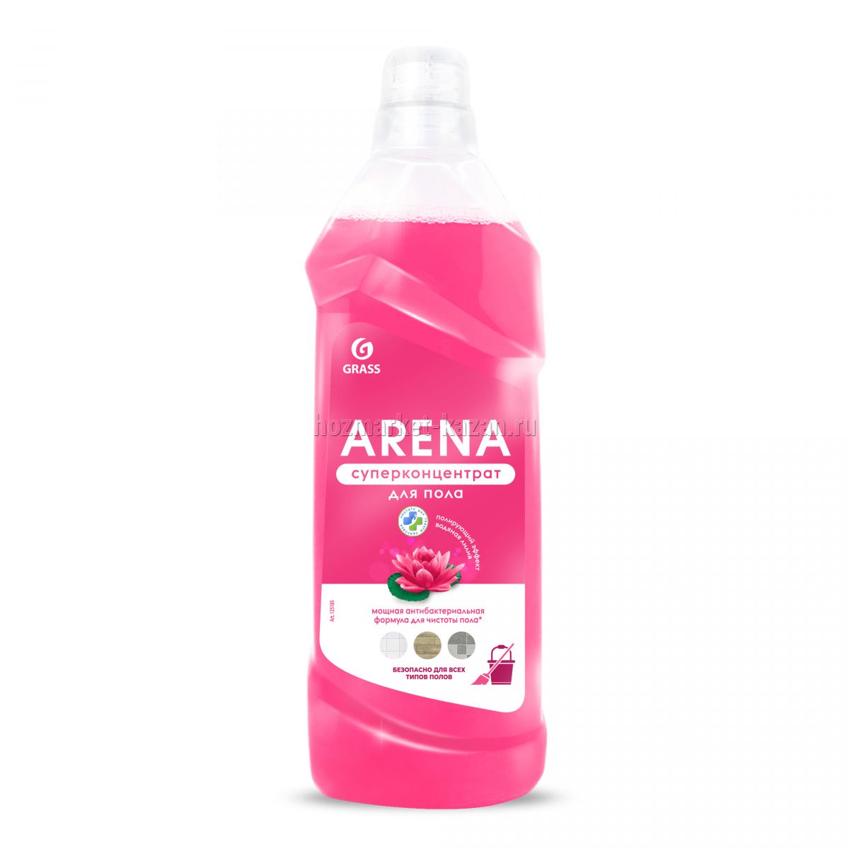 Средство для пола ARENA цветущий лотос, 1 л