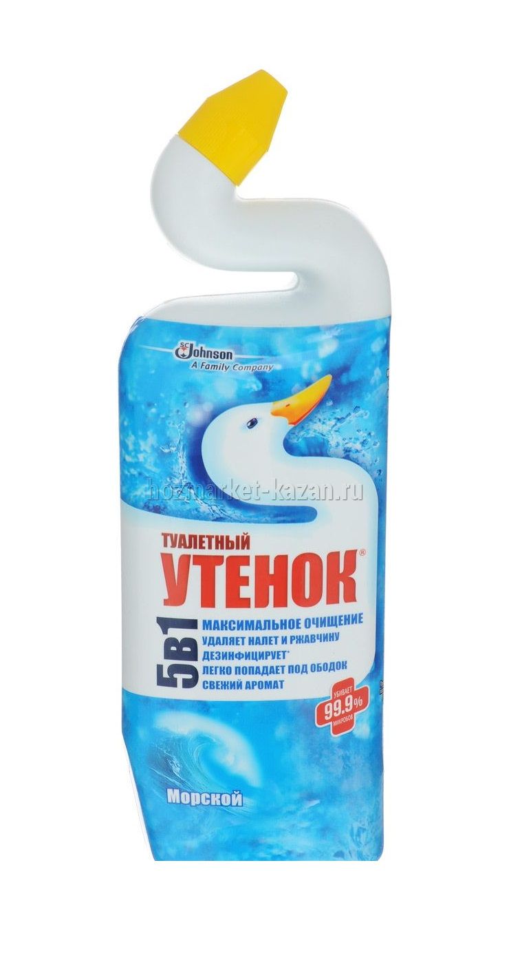 Чистящее средство для унитаза Туалетный утенок «Морской», 750 мл