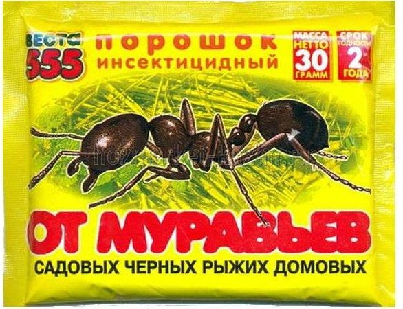 Средство от муравьев «Веста 555», 30 г