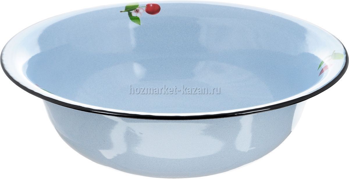 Таз эмалированный 12 л, рисунок в ассортименте, Лысьвенские эмали 3024/5