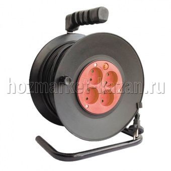 Удлинитель на катушке 4 розетки с/з с з.ш 30м