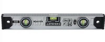 Уровень Stayer «СТАНДАРТ» рельс двутавровый 3 глазка 40 см 3470-040