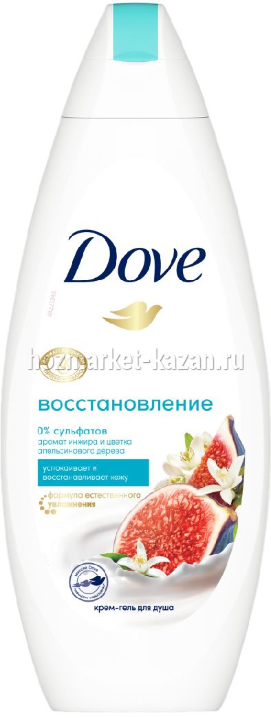 Гель для душа Dove Инжир и апельсин, 250 мл