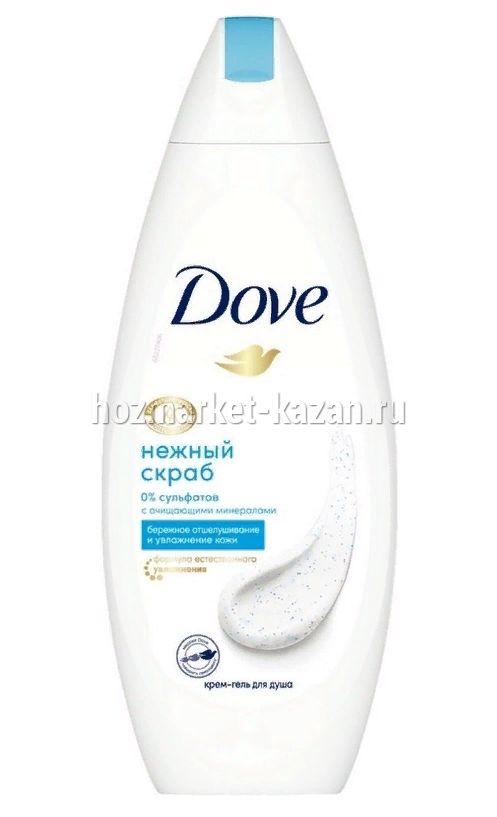 Гель для душа Dove Нежный скраб, 250 мл