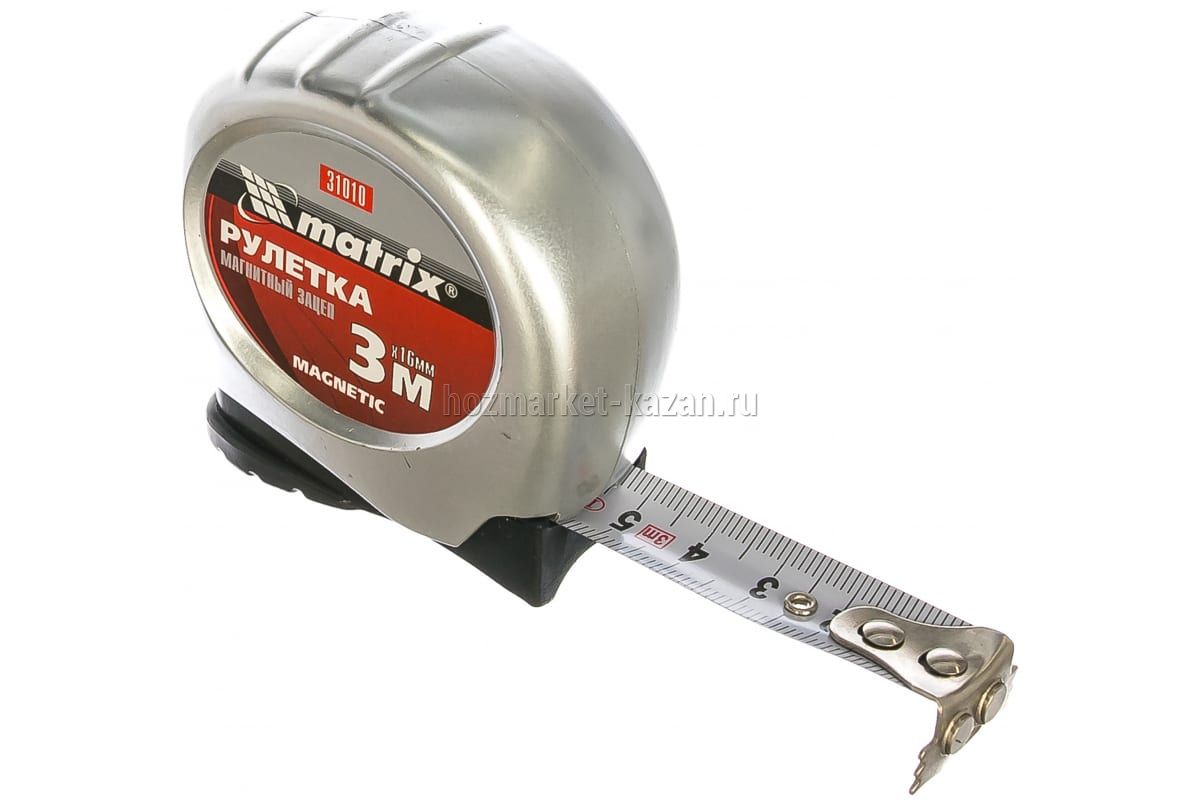 Рулетка 3 м х 16 мм, Matrix 31010