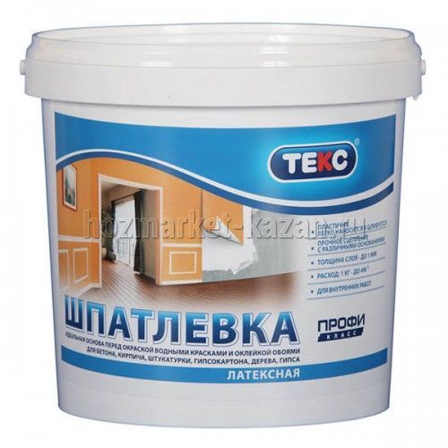 Шпаклевка 1,5кг латекс. выравн. Финишн кл. «Профи»