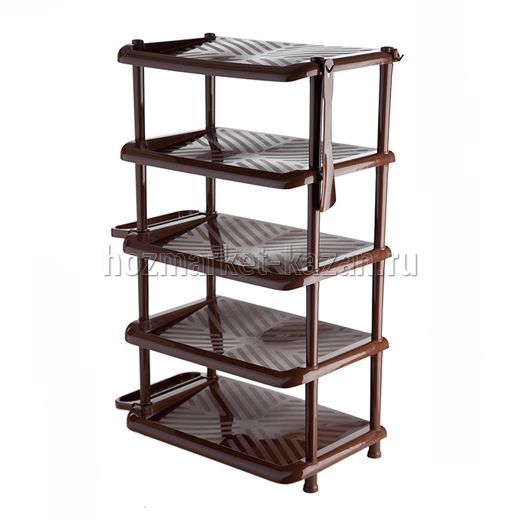 Этажерка для обуви 5 секций п/э