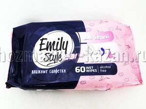 Салфетки влажные Emily для детей, 60 шт