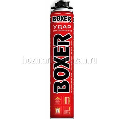 Пена монтажная BOXER PRO всесезонная, 700 мл