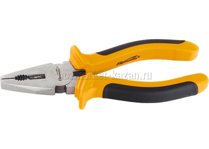 Плоскогубцы SPARTA Comfort 200 мм, комбинированные шлифованные, двухкомпонентные рукоятки 16971