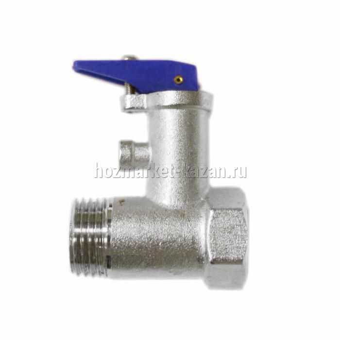 Клапан предохранитель 1/2" 8 бар. (0,8 МПа, без ручки) 100508