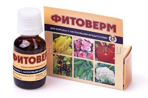 Средство от колорадского жука и других вредителей Фитоверм, флакон 25 мл