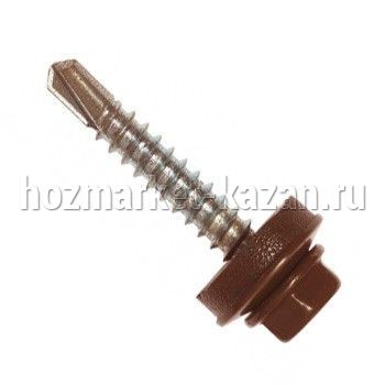 Саморезы кровельные 4,8*50 шоколад