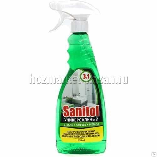 Средство д/удаления налета, ржавчины SANITOL 500мл