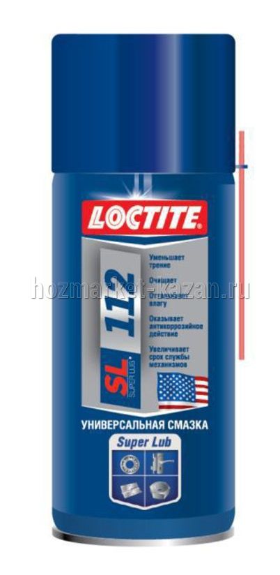 Спрей-смазка универсальная, синтетическая «Loctite» 100 мл