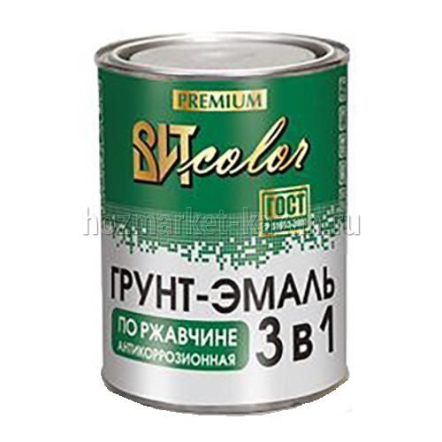 Грунт-эмаль по ржавчине 3 в 1 шоколад 0,8 кг Вит