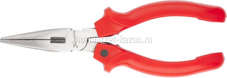 Длинногубцы Standart 200 мм прямые, шлифованные Matrix 17154