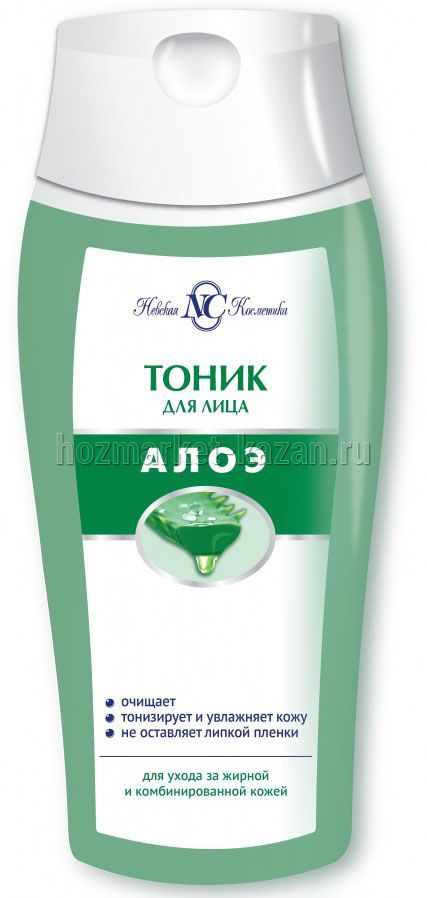 Тоник для лица «Невская косметика» Алоэ, 200 мл