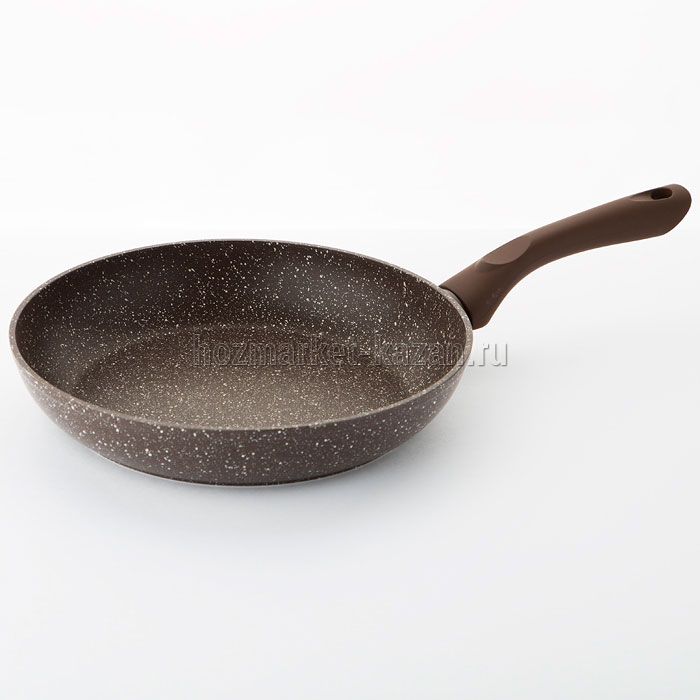 Сковорода алюминиевая с антипригарным покрытием d 26 см BROWN MARBLE, AK-0039A/26N