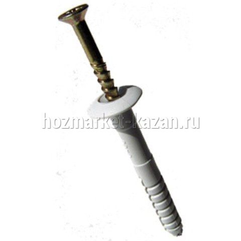 Дюбель с шурупом потай 8*60 ДГ8*60