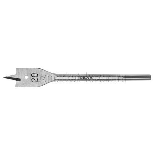 Сверло по дереву перовое, d-20 мм, DEXX 2945-20