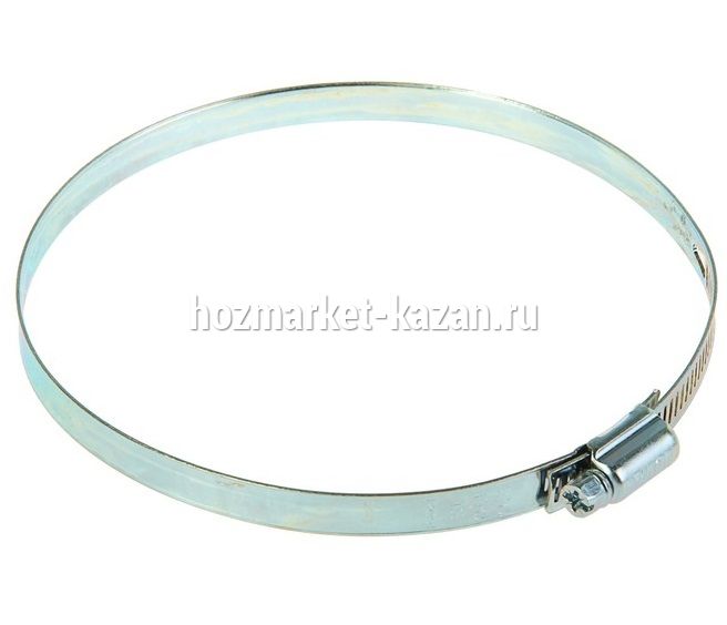 Хомут червячный стальной 250 - 270 мм (TS)
