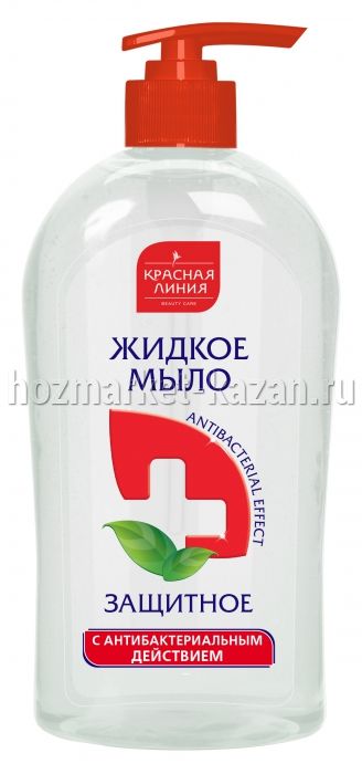 Мыло жидкое Красная линия «Защитное», 520 г