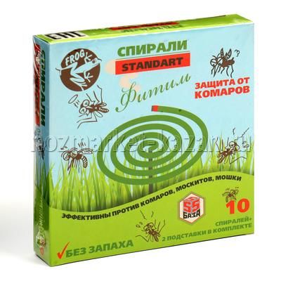 Спирали от комаров «Стандарт»,10 шт