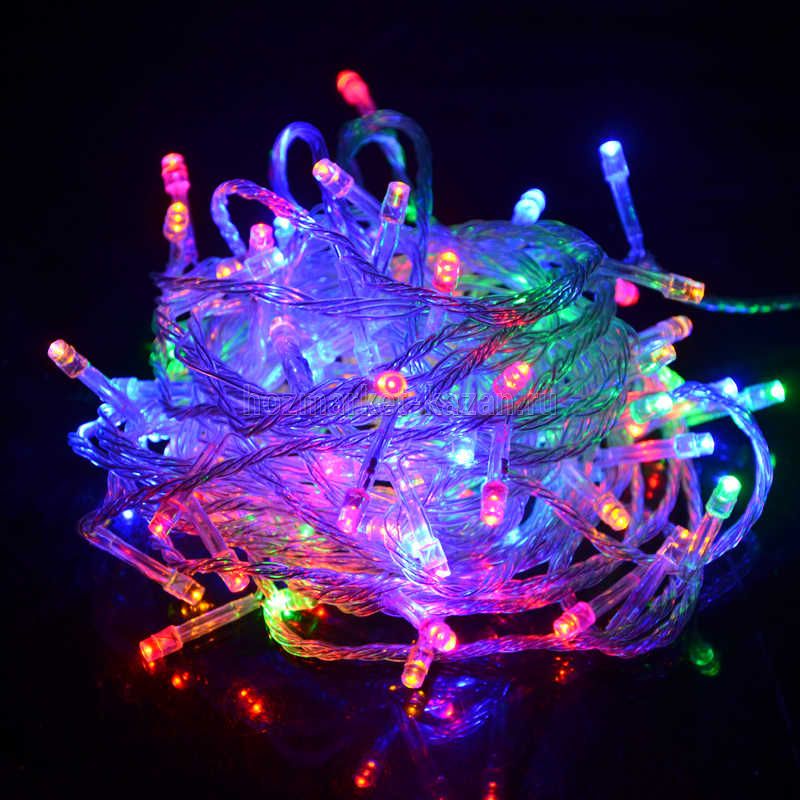 Гирлянда новогодняя 100 LED, 6 м, W-10