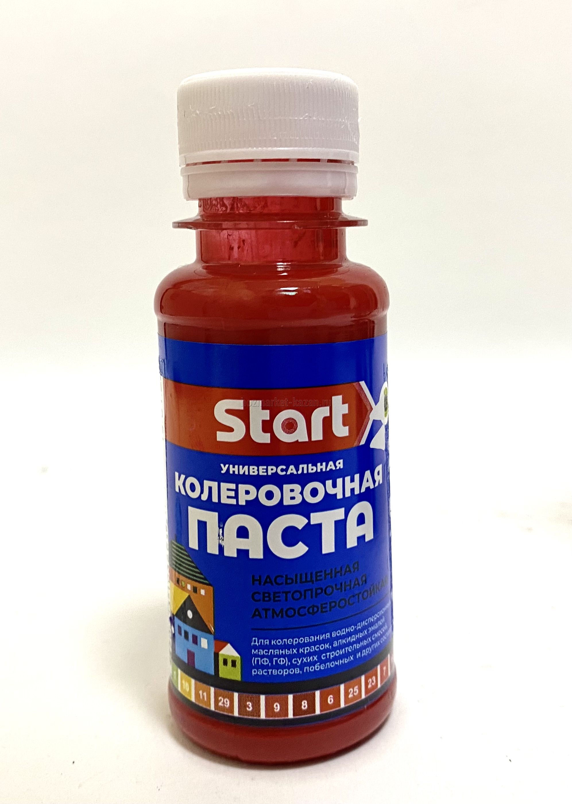 Колер №07 Start 0,1 л, темно-красный