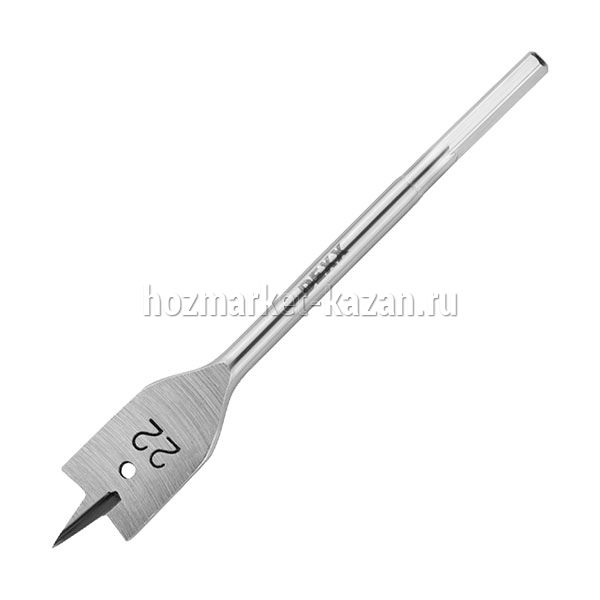 Сверло по дереву перовое, d-22 мм, DEXX 2945-22